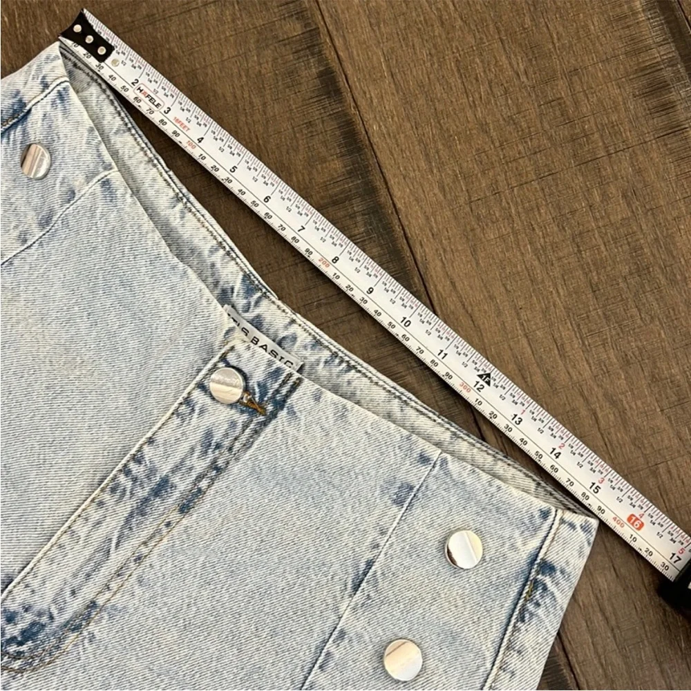 It’s Basic 1981 High Rise Cropped Wide Leg Jeans - Picture 7 of 13